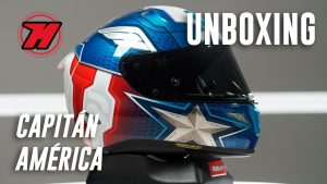 Casco Moto Capitan America